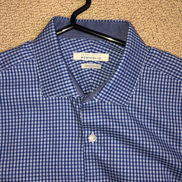 Perry Ellis Button Down shirt - slim fit - Picture 5 of 5